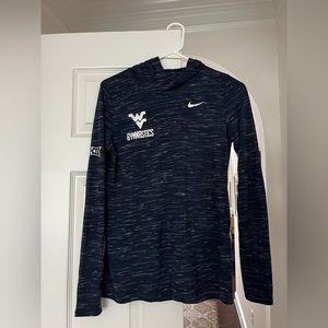 WVU Gymnastics dri-fit light hoodie